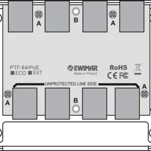 4 kanaowy modu ogranicznika przepiec sieci lan gigabit ether 27555d4d6c054d07b4a08251e8c6058c