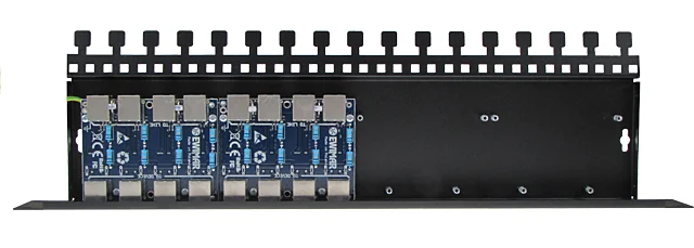 8-kanałowe zabezpieczenie IP serii EXTREME z ochroną PoE EWIMAR PTF-58R-EXT/PoE
