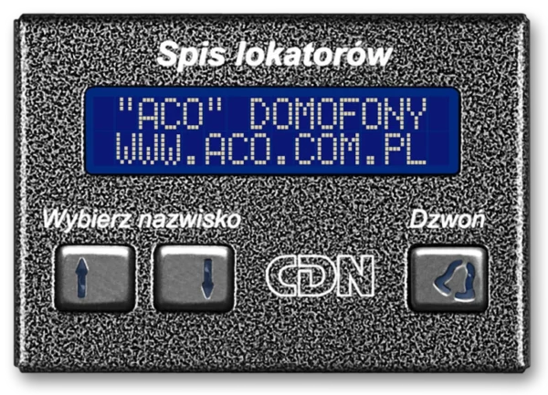 aco cdn 230e gr elektroniczny spis lokatorow grafit 8482ce18a933445d9e0cada9c4257c05