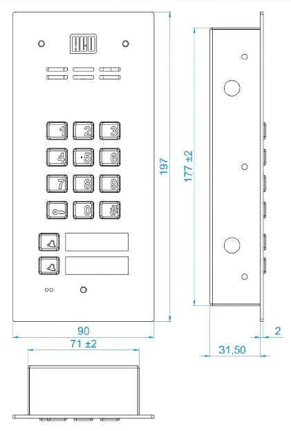 aco fam p 2npzsacc panel pod tynk 2 rodzinny czyt brel zamek ce53bb864f434056b6017cc502763e9f