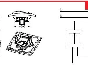 acznik podwojny z podswietleniem vcx wesa lc 04 biay cfe7cfbc0cb44b7bbf7b5b435cf215d3