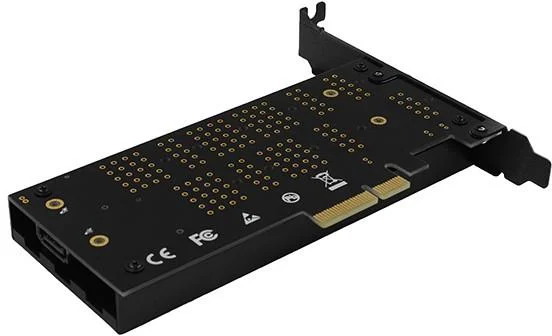 Adapter PCI-Express Axagon PCEM2-DC - zasilanie: