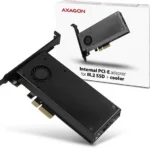 adapter axagon pcem2 dc pci e x4 na m2 nvme z chodzeniem cb50ea1918554320a1384fa18191ab8d