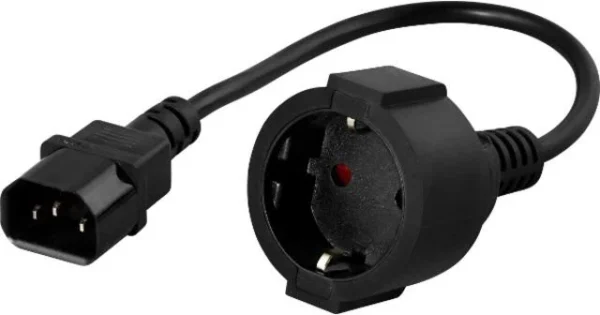 adapter iec 320 c14m schukof na kablu 20cm do ups czarny pow b25d8d8440af4145bd977b25aaf39439