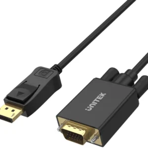 adapter unitek displayport na vga kabel 18m bdb38c64ecef4e7e893e5056819e2a7e