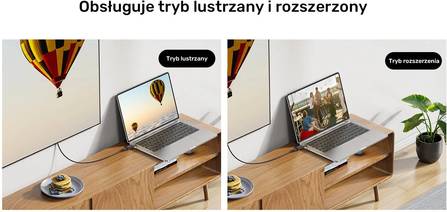 Adapter Unitek HDMI do USB-C HDR/HDCP/ 4K 60Hz 