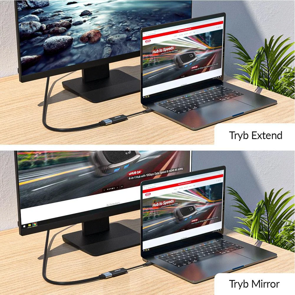 Adapter Unitek USB-C na HDMI 2.0, 4K@60Hz