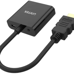 adapter unitek y 6333 hdmi to vga audio a7d2033cd7964e73b353fe15744d4aa2