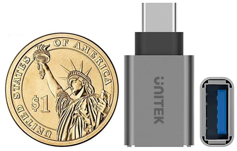 Adapter Unitek Y-A025CGY USB-C na USB 3.1 OTG