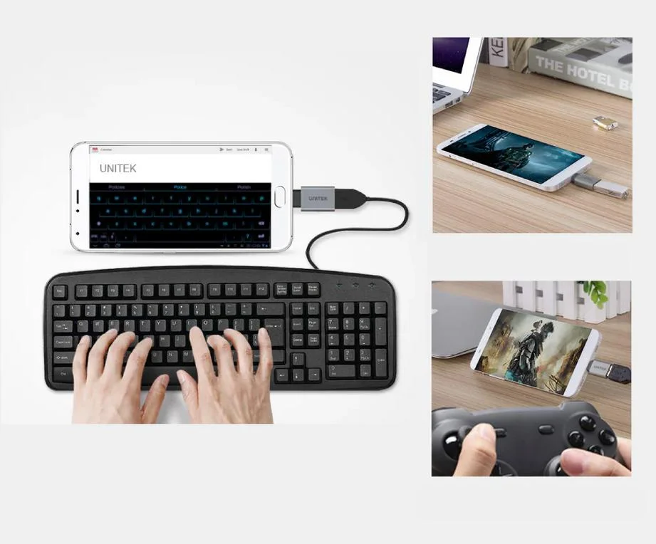 Adapter Unitek Y-A025CGY USB-C na USB 3.1 OTG