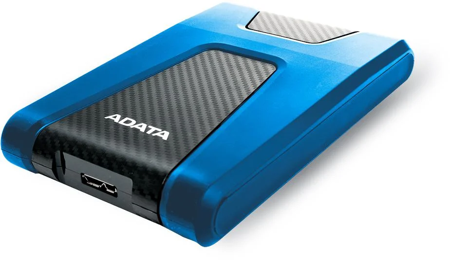 Zewnętrzny dysk twardy – Adata DashDrive Durable HD650 2TB 2.5'' USB3.1 Niebieski