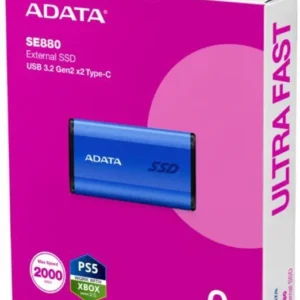 adata dysk zewnetrzny ssd se880 2tb usb32ac gen2x2 niebieski d3e6bbc2bb234347804b35d8e0cef093