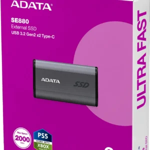 adata dysk zewnetrzny ssd se880 2tb usb32ac gen2x2 szary 42f3f3f03a09440a8532e343fedc29c1