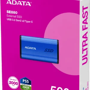 adata dysk zewnetrzny ssd se880 500gb usb32ac gen2x2 niebies 8b2fcbb8d1e848378758a8253b4d26c3