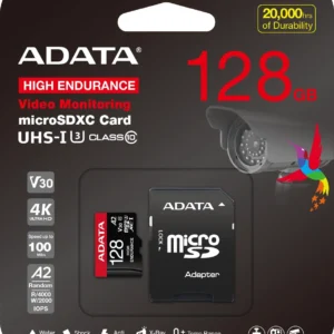 adata karta microsd high endurance 128gb uhs1 u3 v30 a2 1008 6d01f55e36f4411a95b7cd9c7c606331