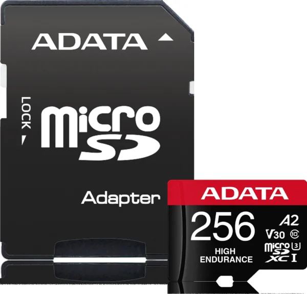 adata karta microsd high endurance 256gb uhs1 u3 v30 a2 1008 0ede9b2a54a241928280859b28cb0c5a