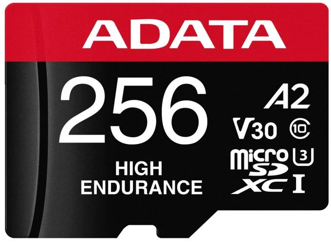 Karta microSD – Adata High Endurance 256GB