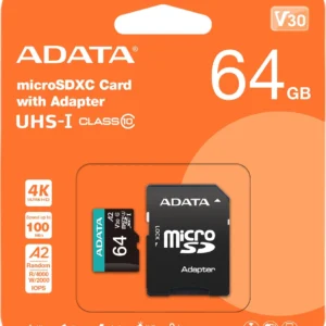 adata karta pamieci microsd premier pro 64 gb uhs1 u3 v30 a2 9139cf4c1e3c494997878f61555622af