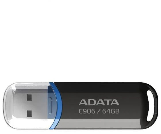 adata pendrive c906 64gb usb20 czarne b768a3163ee84f2c97c8a357e6453954