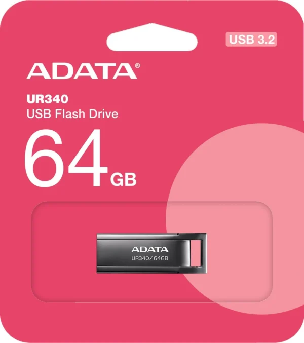 adata pendrive ur340 64gb usb32 gen1 czarny 501c3a6866ca4e8fb2d374e090875cce