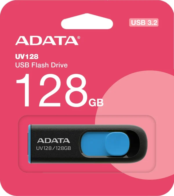 adata pendrive uv128 128gb usb 32 gen1 czarno niebieski 97019c35c70b4ee7b96c1c71ba401015