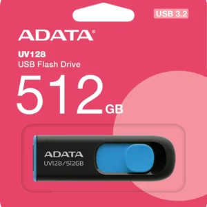 adata pendrive uv128 512gb usb 32 gen1 czarno niebieski 4662ca61b9b5457ab8e09c6f8ac16bc3