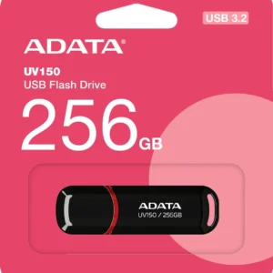 adata pendrive uv150 256gb usb32 czarny ee191f404a7647709b6ba39d63ec20a7
