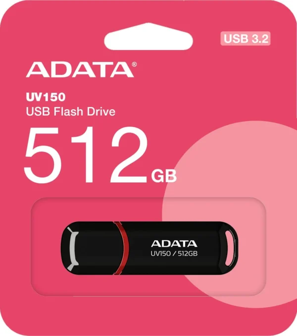 adata pendrive uv150 512gb usb32 czarny 4ee8e1a6756d4afcb8ddb56fa20d6ca7