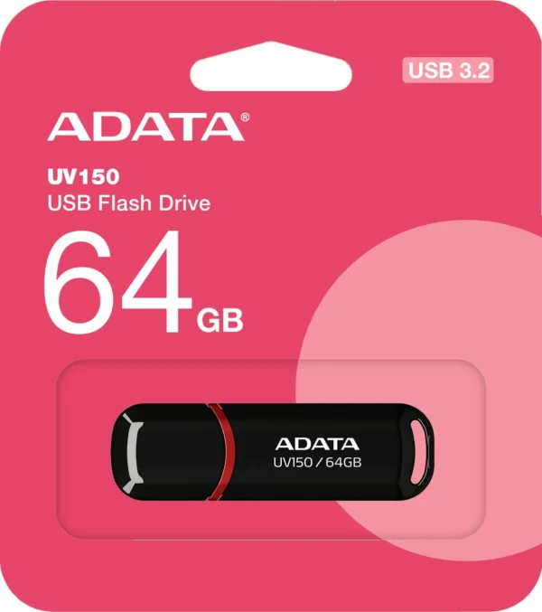 adata pendrive uv150 64gb usb32 czarny 72854cf3e6fb4fb2b93acd6626292c5b