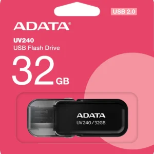 adata pendrive uv240 32gb usb20 black 9886932dc56b4a3193b343f25d671687