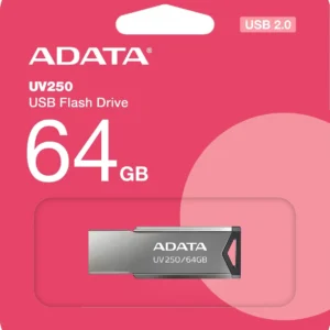 adata pendrive uv250 64gb usb20 metal 606c8f0f9cc54d9a9b5276e6428a66cd