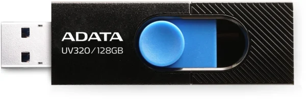 adata pendrive uv320 128g usb 32 gen1 czarno niebieski ae6d2401b1a24dd5bb914770c917ec66