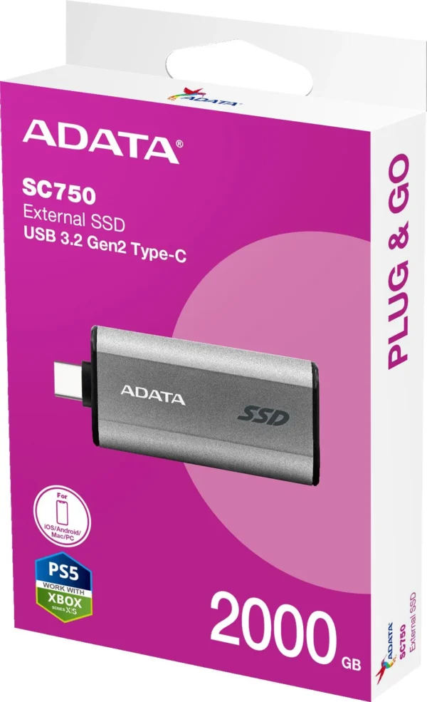 adata zewnetrzny dysk ssd sc750 2000g usb32c 10501000 mbs 4797936915424fa292e1ac0a27990a3c