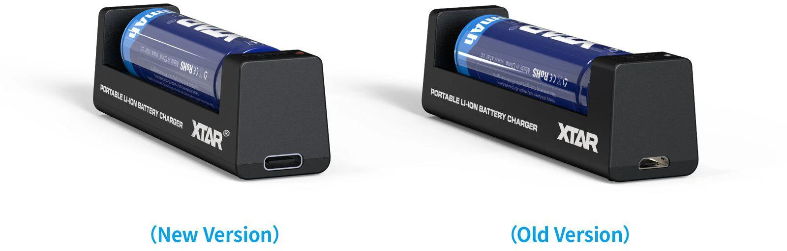 Ładowarka do akumulatorów cylindrycznych Li-ion Xtar MC1 USB-C