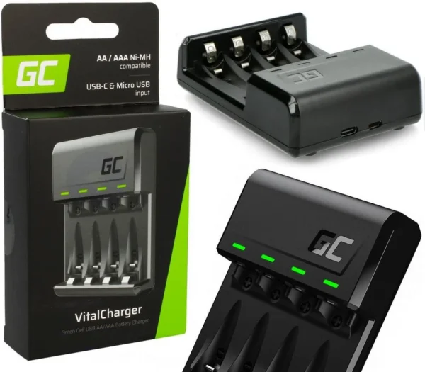 adowarka green cell vitalcharge do akumulatorkow aa r6 aaa r c3511848c75347738ba65fb35df27ee9