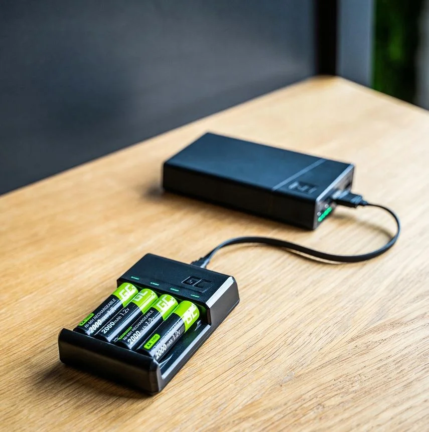 Ładowarka Green Cell VitalCharger do AA/AAA - ŁADOWARKA KLASY PREMIUM!