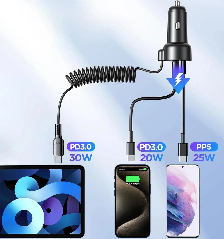 Ładowarka samochodowa Joyroom JR-CL07: ładowanie z odpowiednim napięciem i dopasowaną prędkością