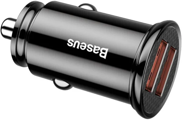 adowarka samochodowa baseus circular ccall yd01 30w 5a 2x us b3c7db6986b34f9f8641069bc271a0c9