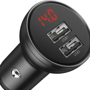 adowarka samochodowa baseus digital display ccbx 0g 24w 48a 45ee0626a7c6470dbb01c2f5d3f3eb15