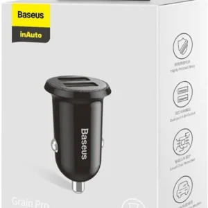 adowarka samochodowa baseus grain pro ccallp 01 24w 48a 2x u 05c3922132c946a084363475fcd054c0