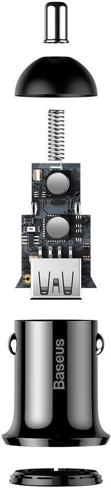Ładowarka samochodowa 2xUSB 4,8A Baseus Grain Pro CCALLP-01 – specyfikacja i dane techniczne: