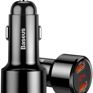 adowarka samochodowa baseus magic ccmlc20a 01 45w 6a 2x usb 04a8bcc05ccb4440a7094aaf74b22614