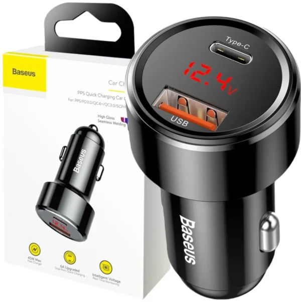 adowarka samochodowa baseus magic ccmlc20c 01 45w 6a 1x usb d7dac4669053421aa29eea2be3e0fa37