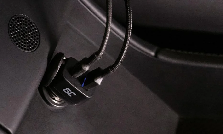 ŁADOWARKA SAMOCHODOWA Green Cell 48W 1x USB-C 1x USB-A Power Delivery 30W Quick Charge 3.0 CAD33