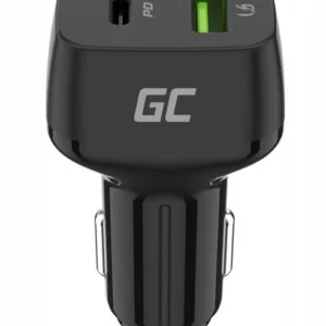 adowarka samochodowa green cell 48w 1x usb c 1x usb a power 68d4dbab1f4a418aa26b6d9a4abe094d