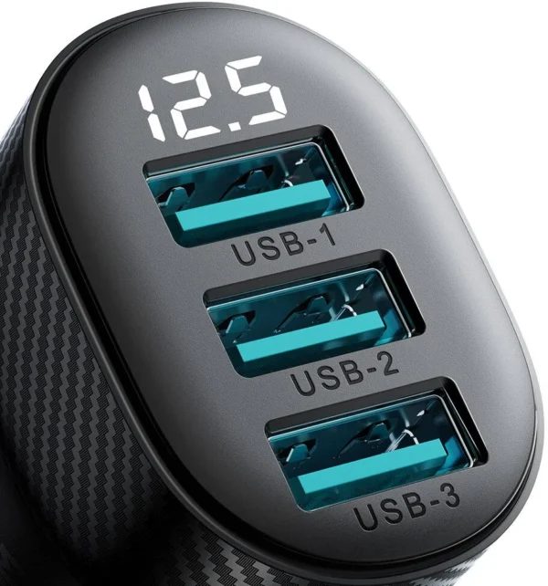 adowarka samochodowa joyroom jr ccd03 17w 34a 3x usb a 5a67ed1b6dfa4b3fb1724f10886c6b88