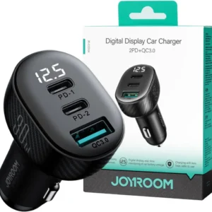 adowarka samochodowa joyroom jr ccd04 30w 4a 2x usb c 1x usb 8d46f65b71f04339af87d76d4481b458