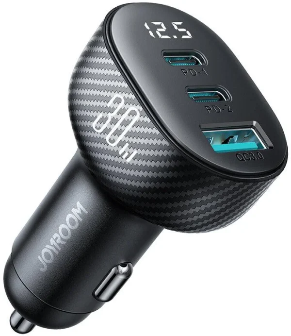 adowarka samochodowa joyroom jr ccd04 30w 4a 2x usb c 1x usb 976ccdbdd39449c5adeece9f55a09d00