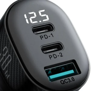 adowarka samochodowa joyroom jr ccd04 30w 4a 2x usb c 1x usb 99f6364a5154458c9001b8ab6a9be8ab