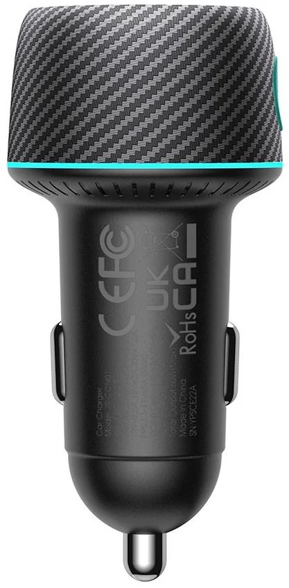 Ładowarka samochodowa Joyroom JR-CCN01 60 W 3.0 A PD 3.0 QC 3.0 - inteligentne ładowanie, wysokie bezpieczeństwo